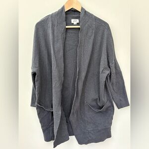 Pact Open Hang Sweater Cardigan Size XS / S Gray